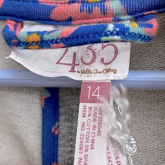 NWT Matilda Jane Heather Grey Open Vest with Hood - Picture 4 of 7